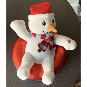 Gemmy Animated‎ Snowman on Tube with sound, Spins, Jingle Bells Tested